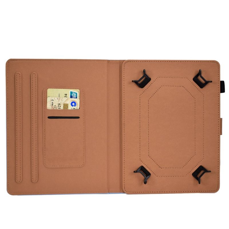 Flip Cover Læder Samsung Galaxy Tab A 8" (2019) Hund Og Kat Original