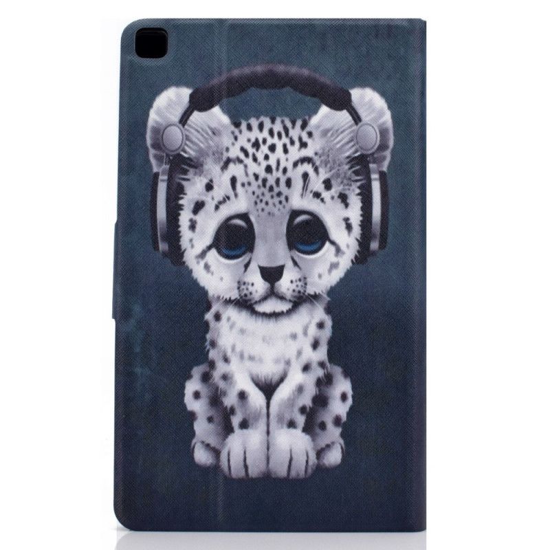 Flip Cover Læder Samsung Galaxy Tab A 8" (2019) Lille Leopard