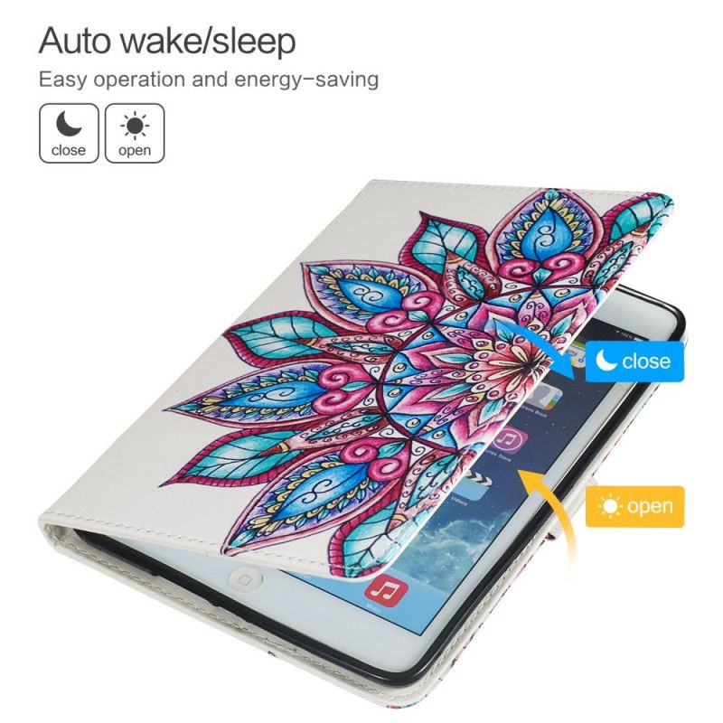 Flip Cover Læder Samsung Galaxy Tab A 8" (2019) Mandala Original