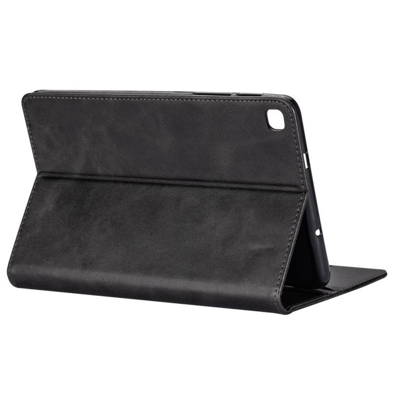 Flip Cover Læder Samsung Galaxy Tab A 8" (2019) Sort Lynlås