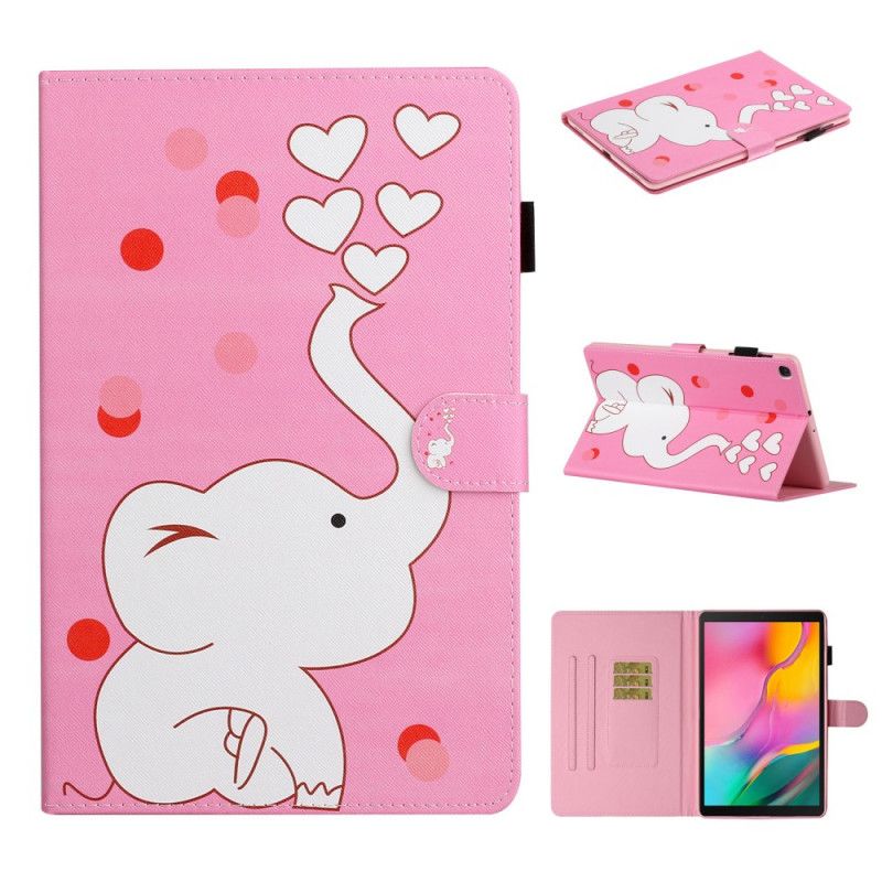 Flip Cover Samsung Galaxy Tab A 8" (2019) Forelsket Elefant