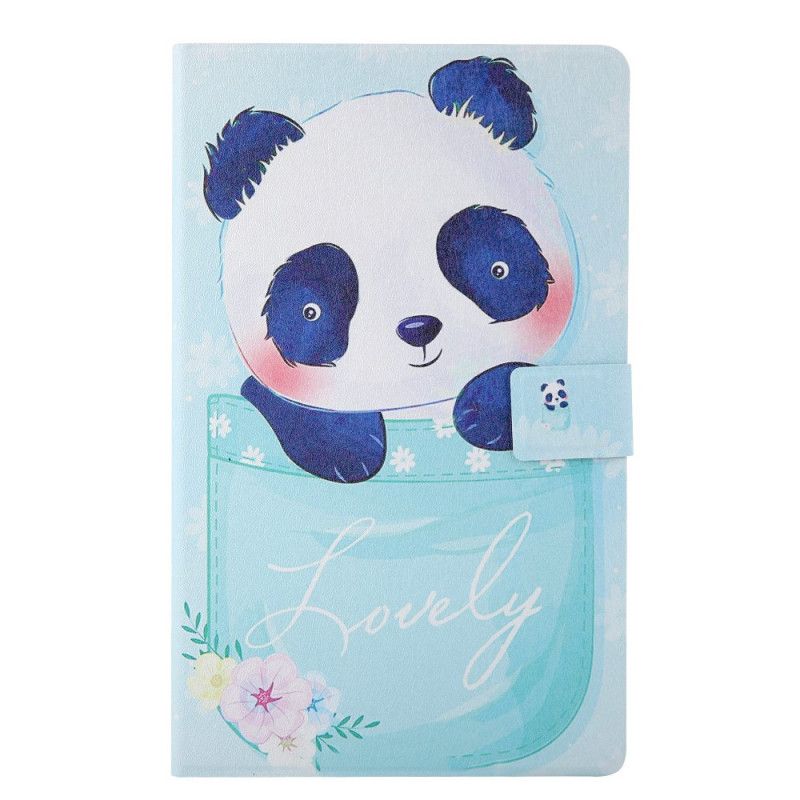 Flip Cover Samsung Galaxy Tab A 8" (2019) Grøn Mobilcover Pandaserie