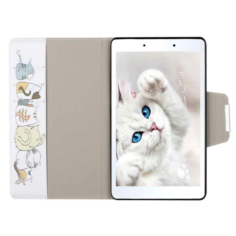 Flip Cover Samsung Galaxy Tab A 8" (2019) Kattevenner