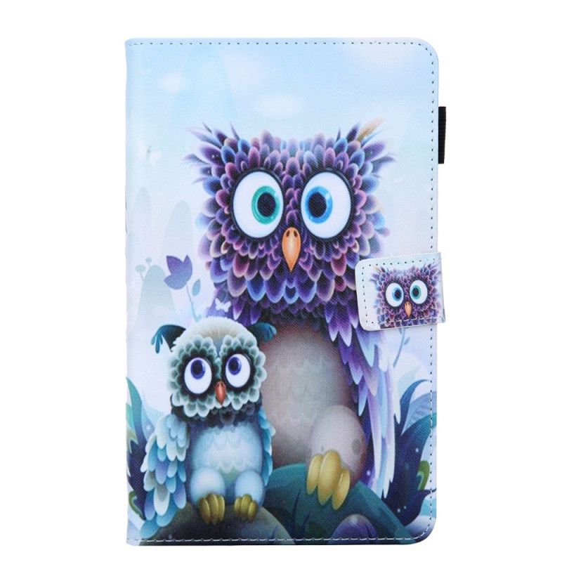 Flip Cover Samsung Galaxy Tab A 8" (2019) Mobilcover Bange Ugle