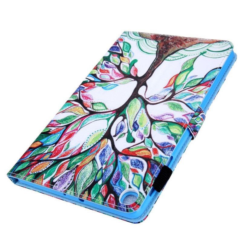 Flip Cover Samsung Galaxy Tab A 8" (2019) Mobilcover Flerfarvet Træ