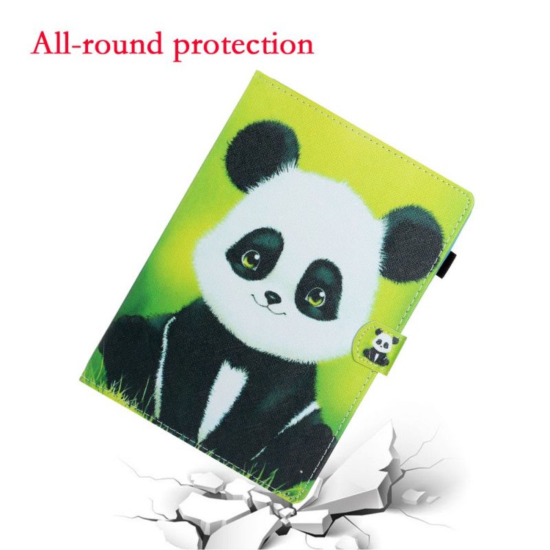 Flip Cover Samsung Galaxy Tab A 8" (2019) Mobilcover Glad Panda