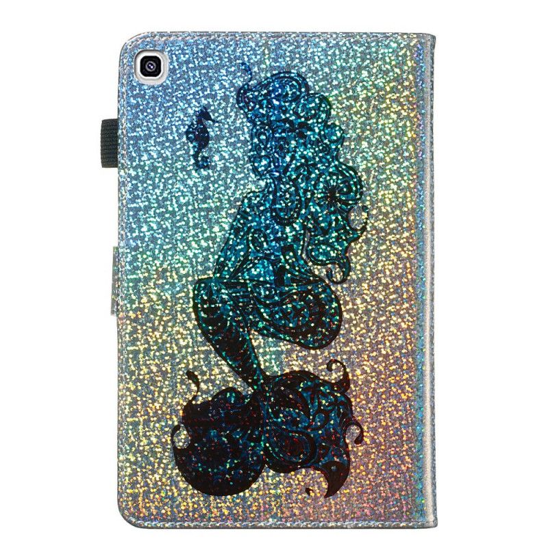 Flip Cover Samsung Galaxy Tab A 8" (2019) Mobilcover Havfrue Glitter