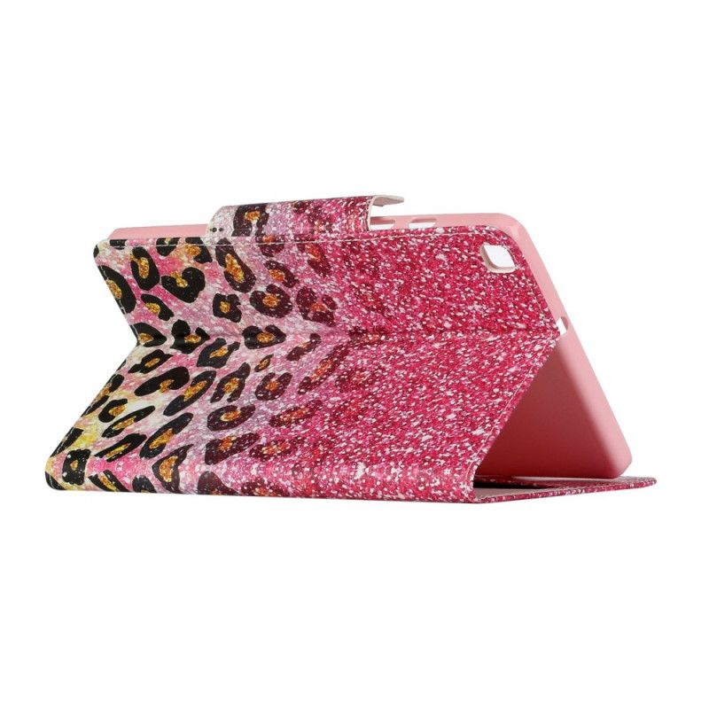 Flip Cover Samsung Galaxy Tab A 8" (2019) Mobilcover Skinnende Gepardmønster