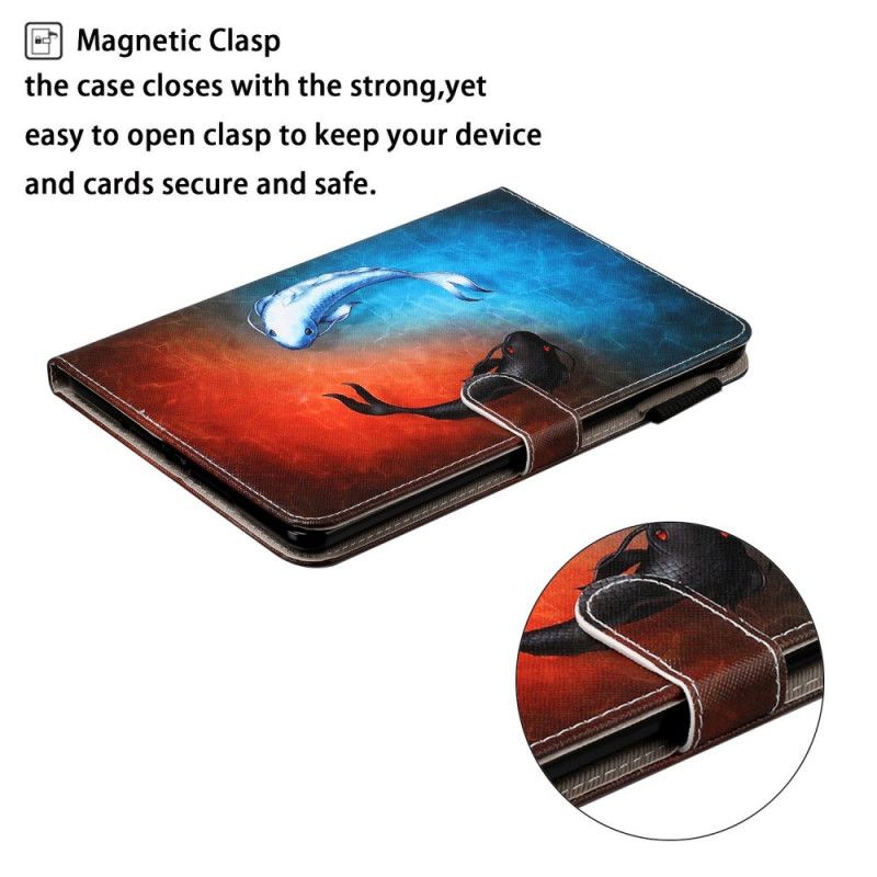 Flip Cover Samsung Galaxy Tab A 8" (2019) Mobilcover Sort Fisk