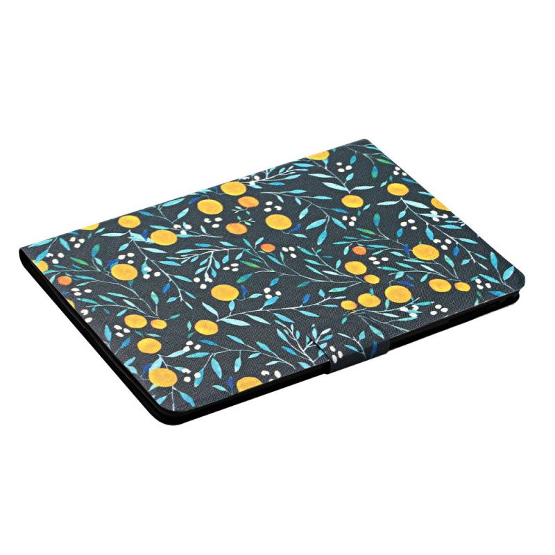 Flip Cover Samsung Galaxy Tab A 8" (2019) Sort Sæt Blomster