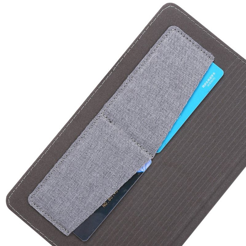 Flip Cover Samsung Galaxy Tab A 8" (2019) Sort Vævet Tekstur