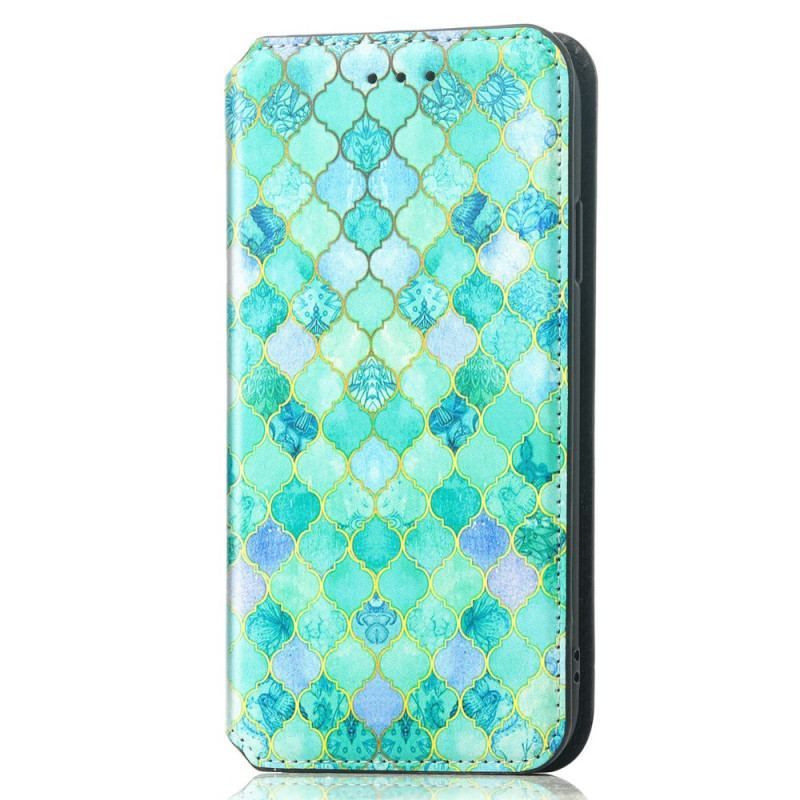 Cover Google Pixel 6A Flip Cover Caseneo Rfid Design