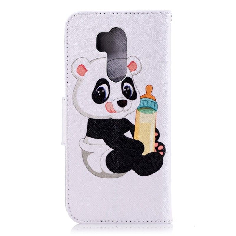 Flip Cover Læder LG G7 ThinQ Babypanda