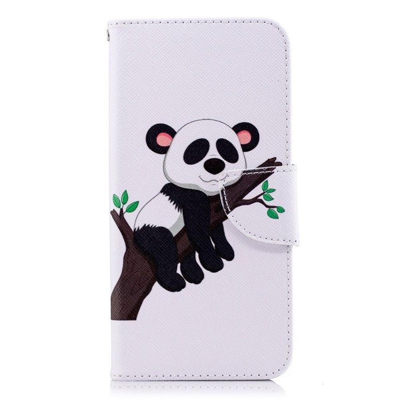 Flip Cover LG G7 ThinQ Mobilcover Doven Panda