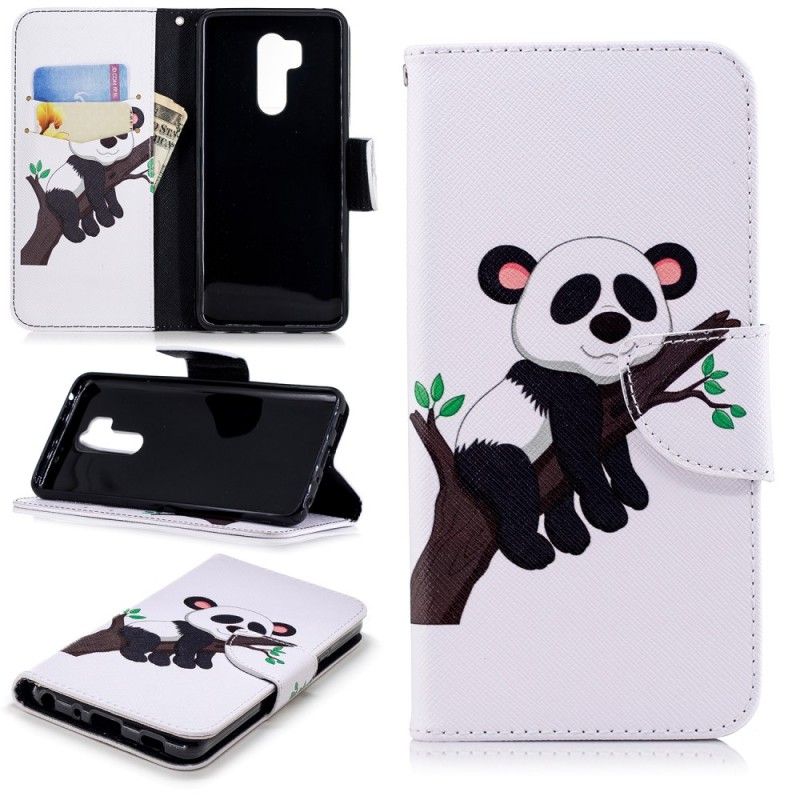 Flip Cover LG G7 ThinQ Mobilcover Doven Panda