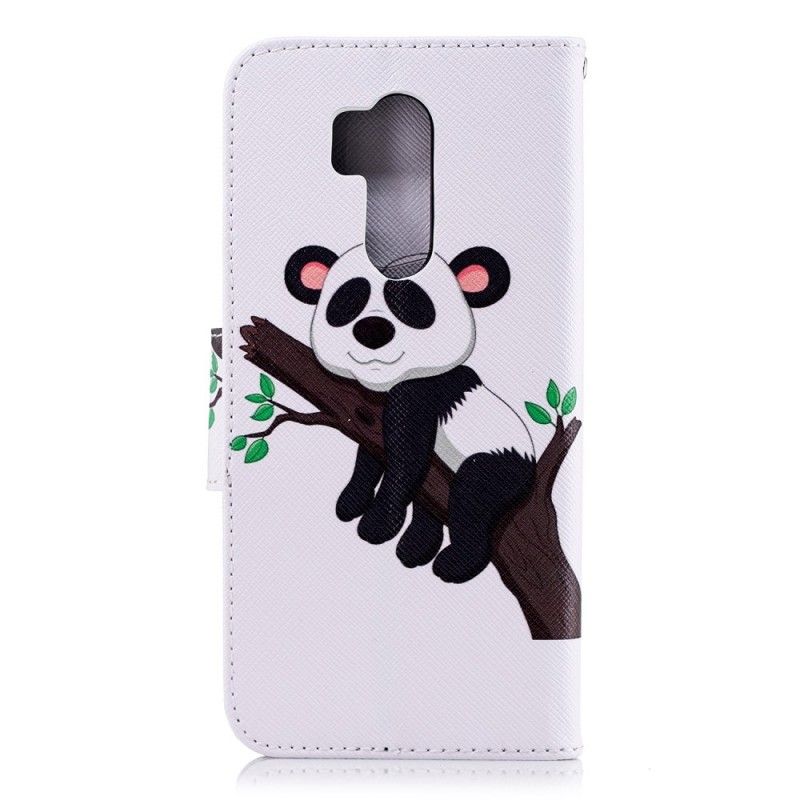 Flip Cover LG G7 ThinQ Mobilcover Doven Panda