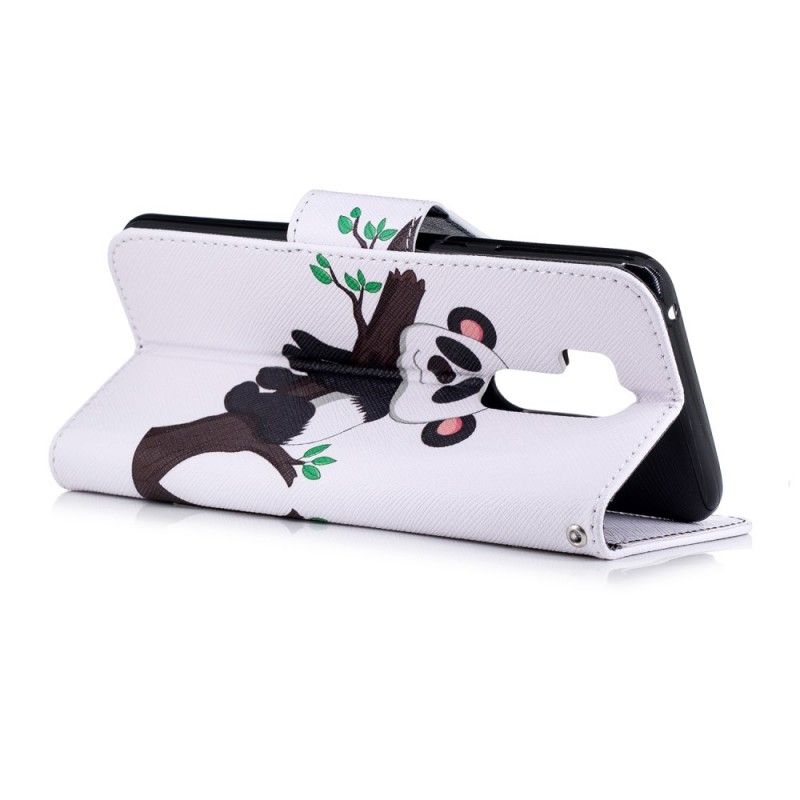 Flip Cover LG G7 ThinQ Mobilcover Doven Panda