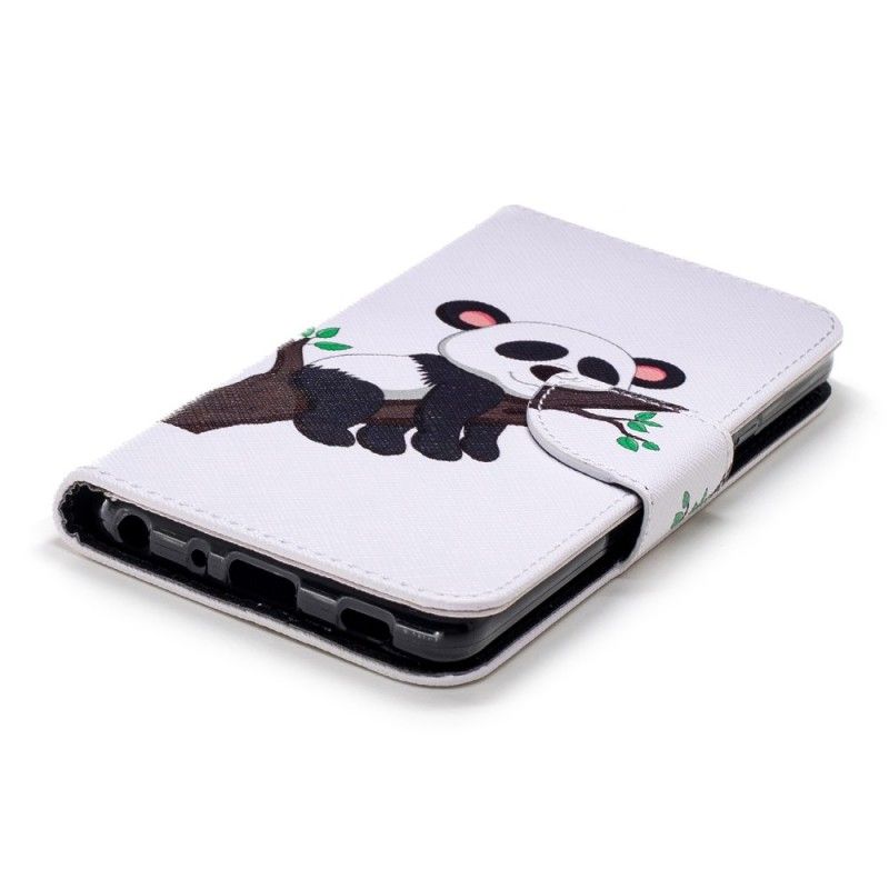 Flip Cover LG G7 ThinQ Mobilcover Doven Panda