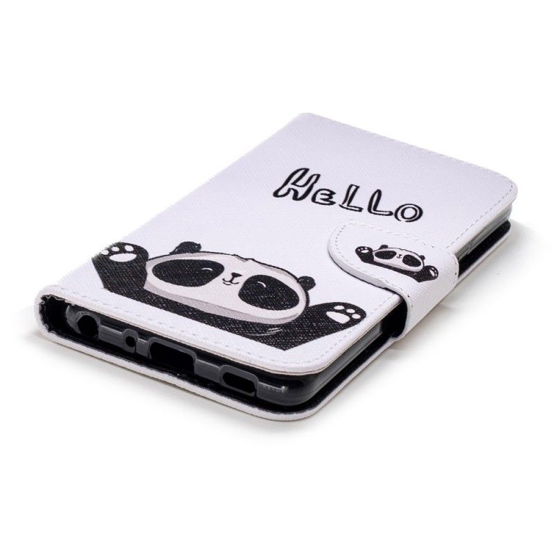 Flip Cover LG G7 ThinQ Mobilcover Hej Panda