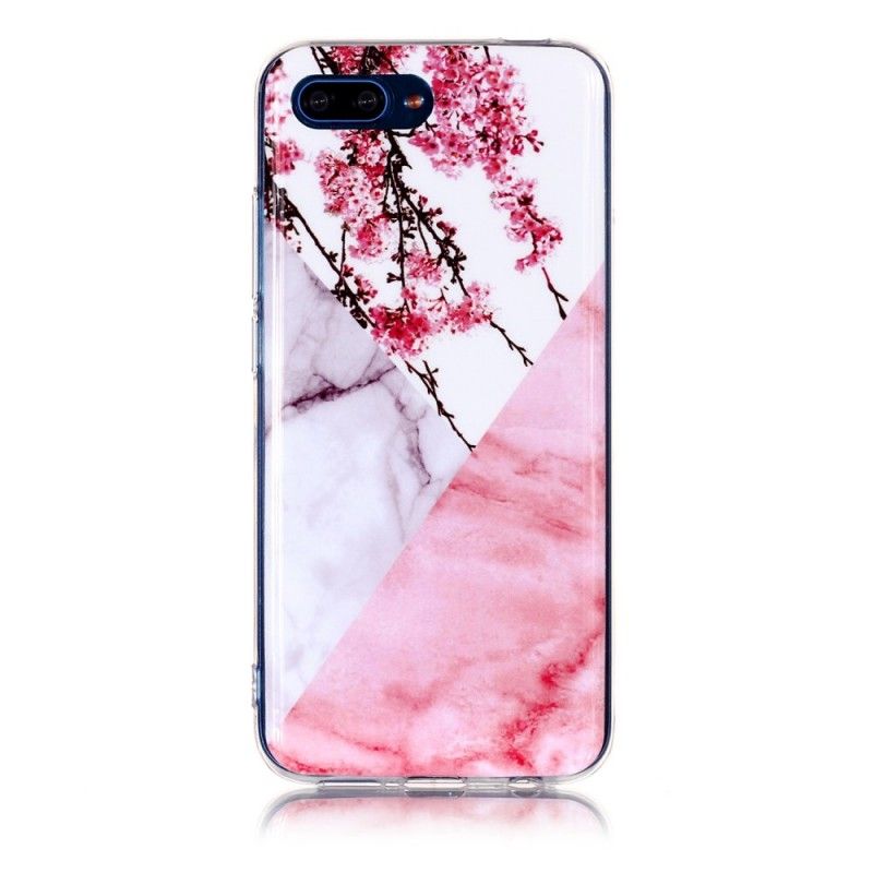 Cover Honor 10 Marmoreret Blomme Original