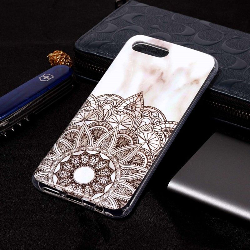 Cover Honor 10 Marmoreret Mandala