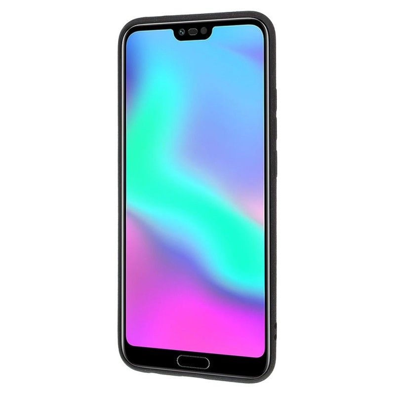 Cover Honor 10 Sort Mobilcover Silikone