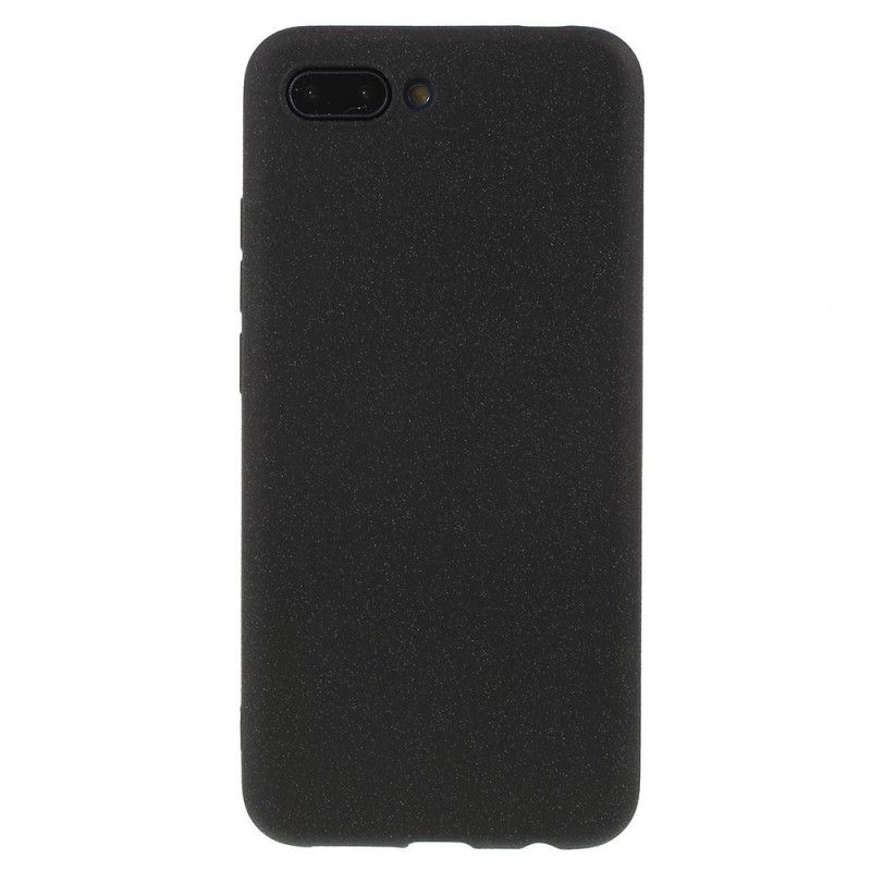 Cover Honor 10 Sort Mobilcover Silikone