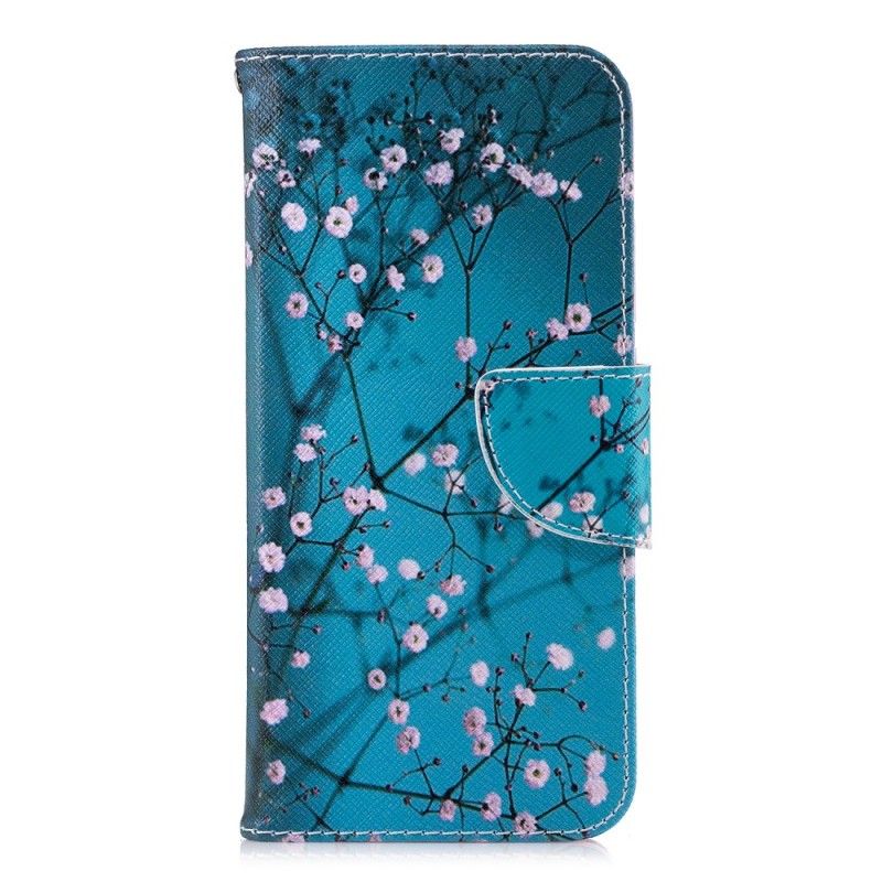 Flip Cover Honor 10 Mobilcover Blomstrende Træ