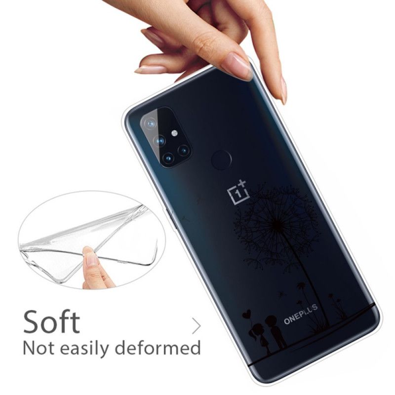 Cover for OnePlus Nord N100 Mælkebøtte Kærlighed