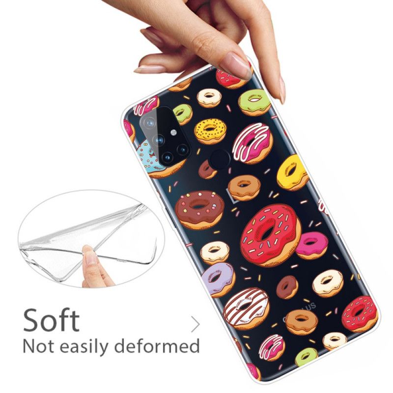 Cover OnePlus Nord N100 Elsker Donuts