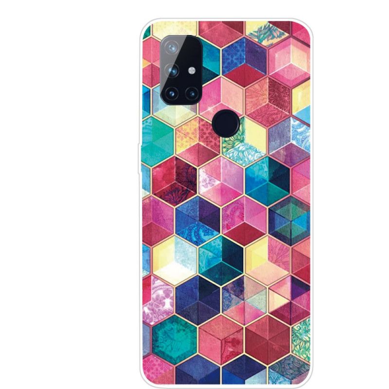 Cover OnePlus Nord N100 Lyserød Maleri