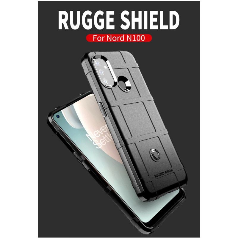 Cover OnePlus Nord N100 Sort Robust Skjold Original