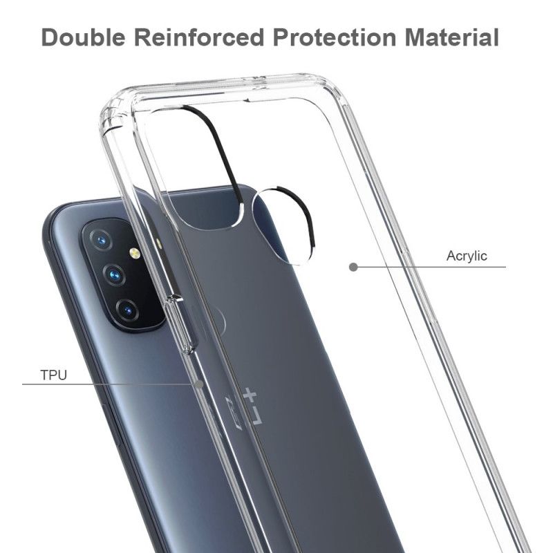 Cover OnePlus Nord N100 Transparent Hybrid Design Original