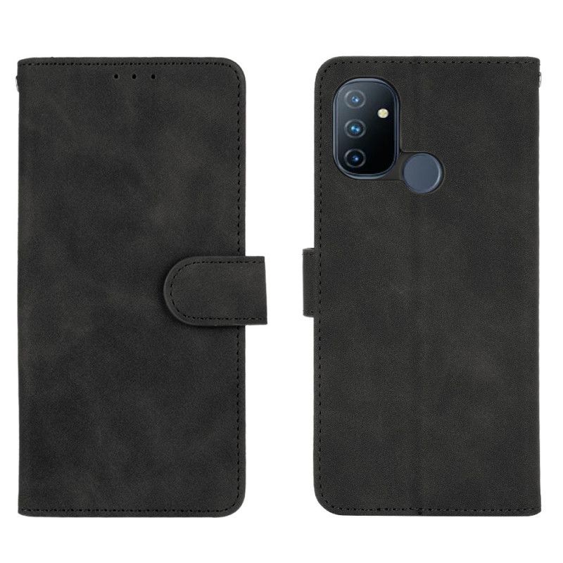 Flip Cover OnePlus Nord N100 Sort Mobilcover Hud-Berøring