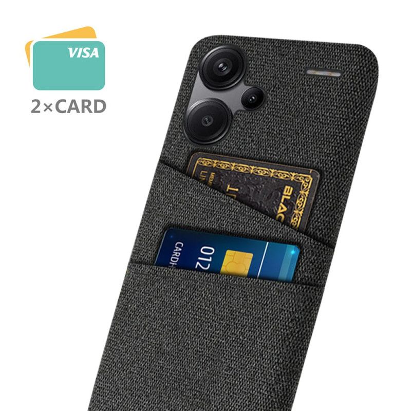 Cover Til Xiaomi Redmi Note 13 Pro Plus 5g Stofkortholder