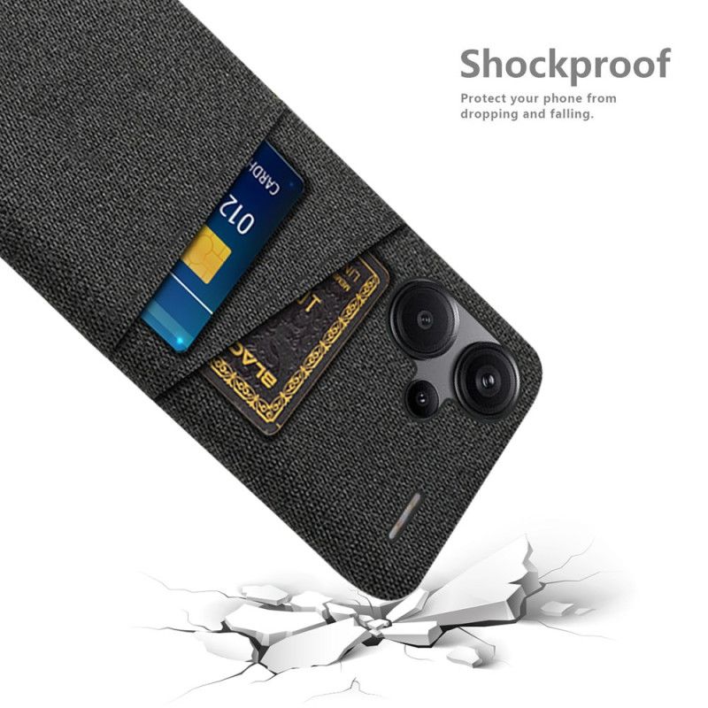 Cover Til Xiaomi Redmi Note 13 Pro Plus 5g Stofkortholder