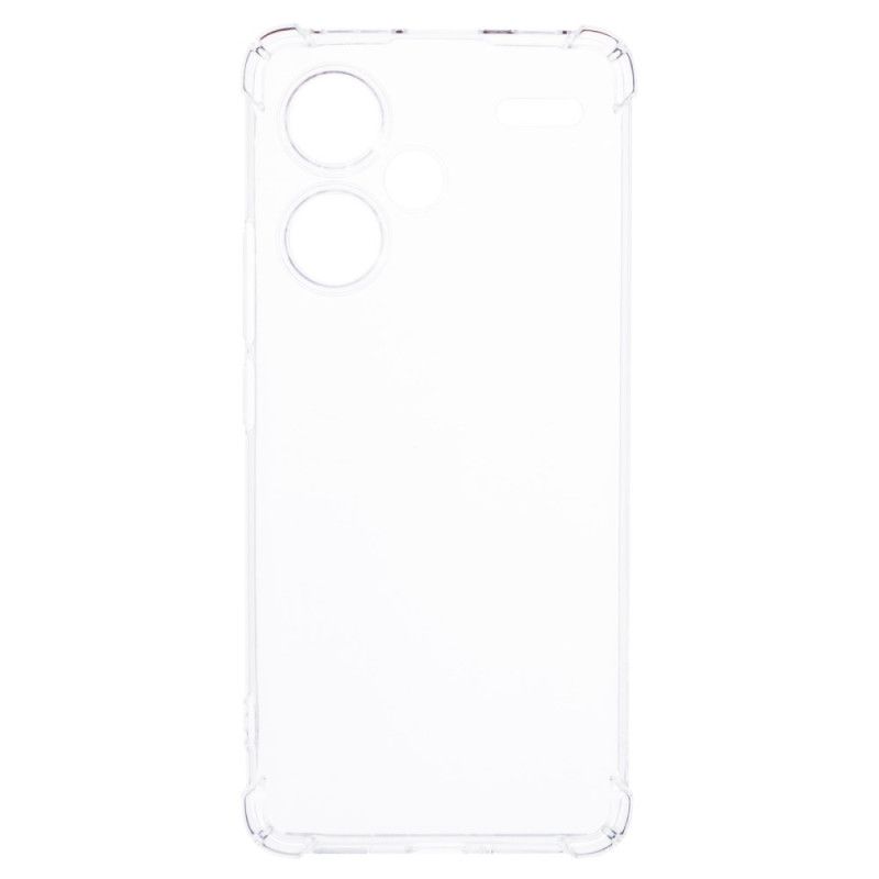 Cover Xiaomi Redmi Note 13 Pro Plus 5g Transparent Med Forstærkede Hjørner