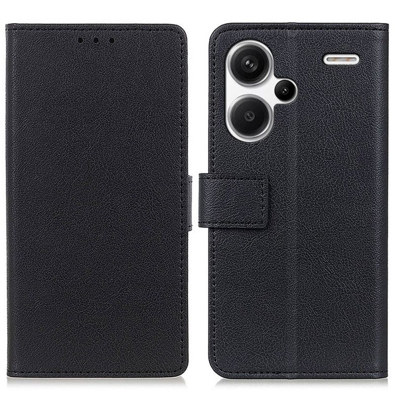 Flip Cover Til Xiaomi Redmi Note 13 Pro Plus 5g Klassisk