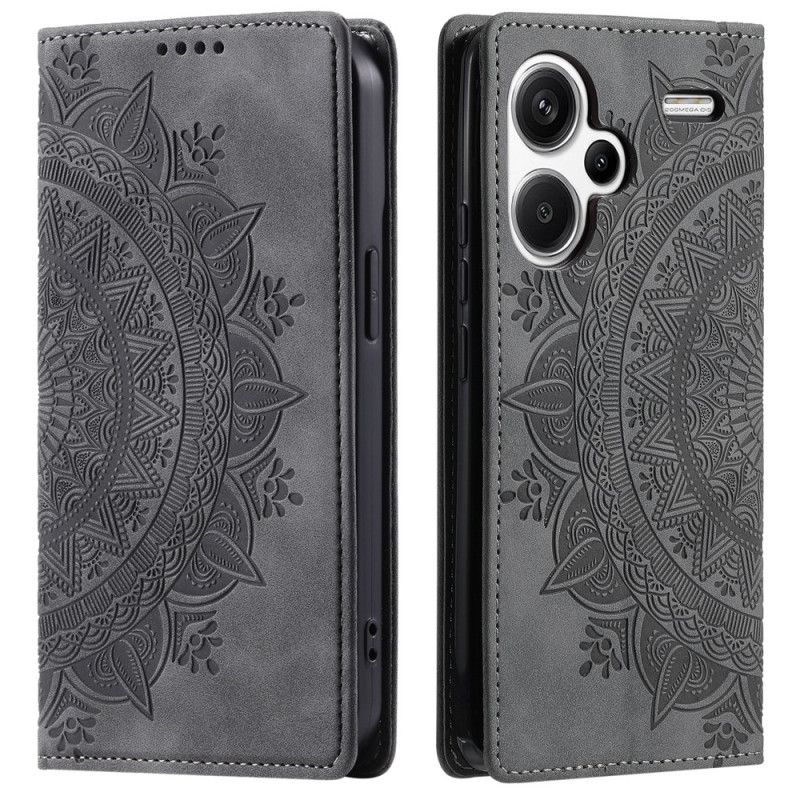 Flip Cover Til Xiaomi Redmi Note 13 Pro Plus 5g Mandala Ruskindseffekt