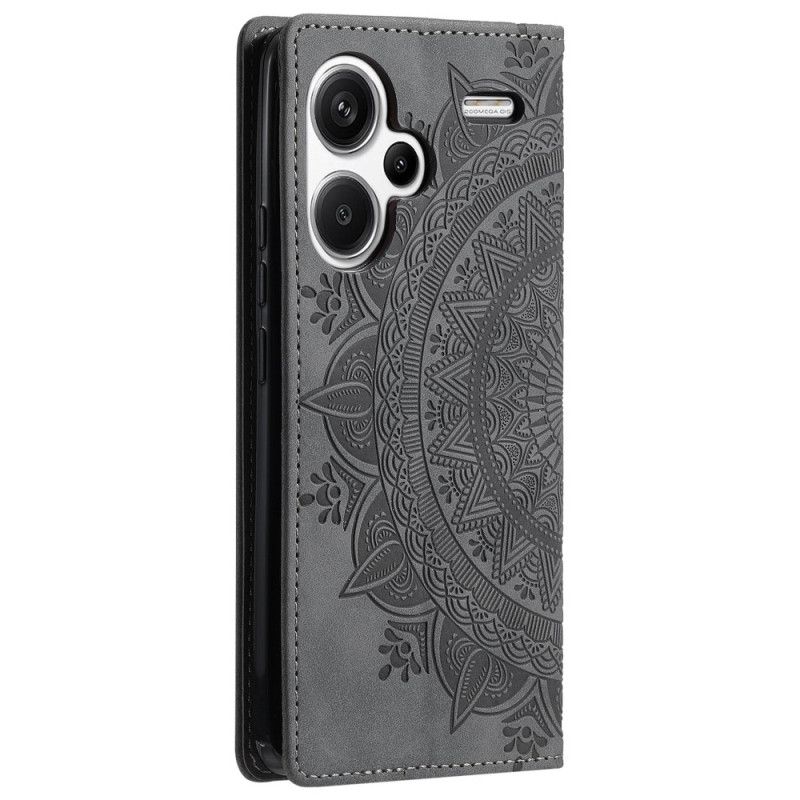 Flip Cover Til Xiaomi Redmi Note 13 Pro Plus 5g Mandala Ruskindseffekt