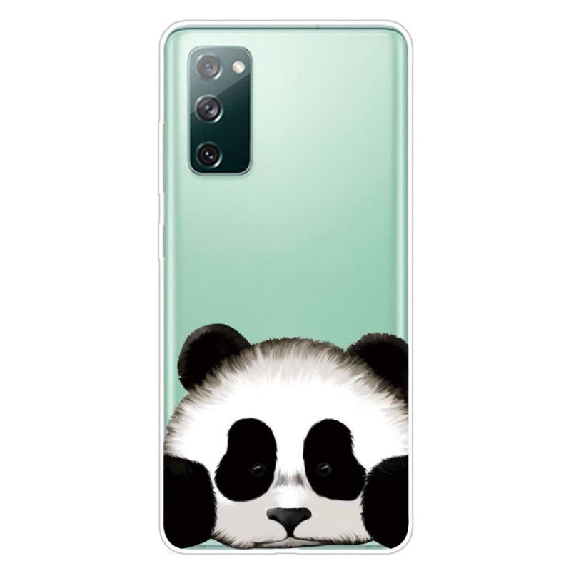 Cover Samsung Galaxy S20 FE Gennemsigtig Panda Original