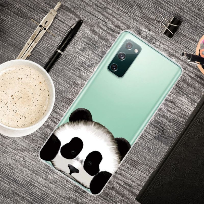 Cover Samsung Galaxy S20 FE Gennemsigtig Panda Original