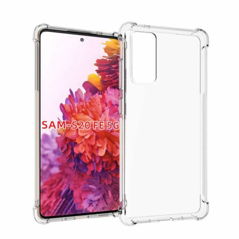 Cover Samsung Galaxy S20 FE Gennemsigtige Forstærkede Hjørner