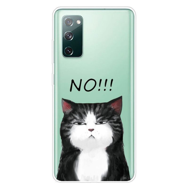 Cover Samsung Galaxy S20 FE Katten. Der Siger Nej