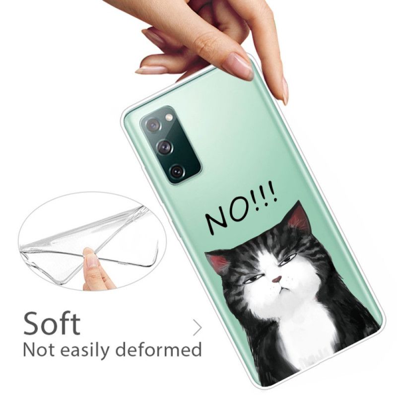 Cover Samsung Galaxy S20 FE Katten. Der Siger Nej