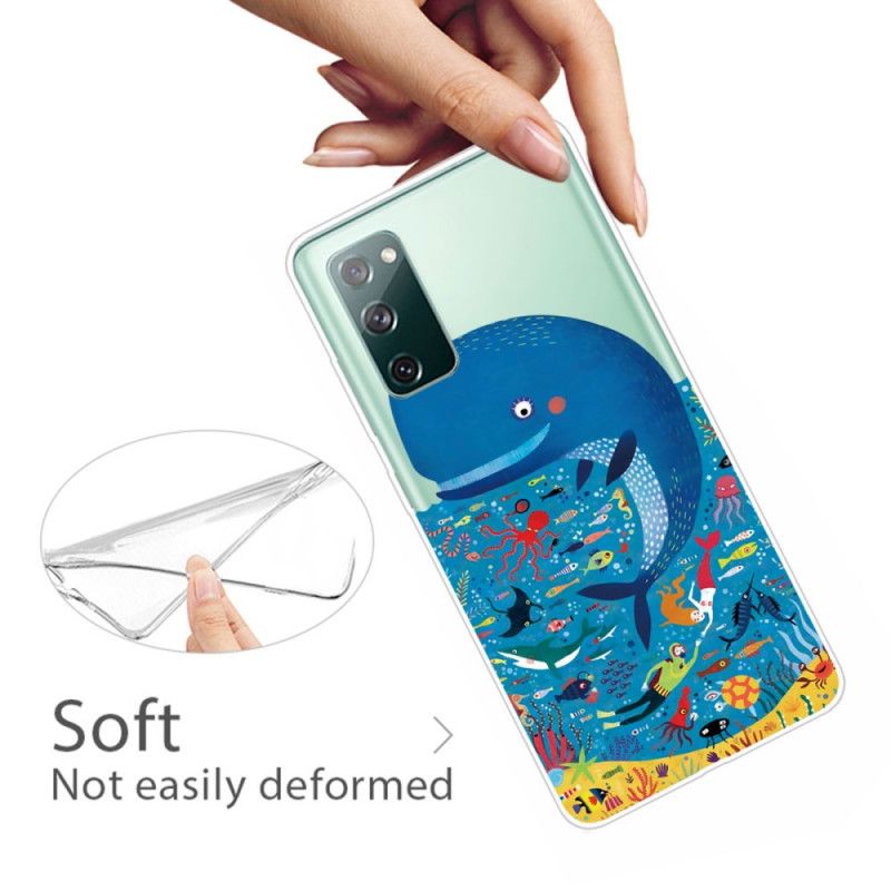 Cover Samsung Galaxy S20 FE Marine Verden