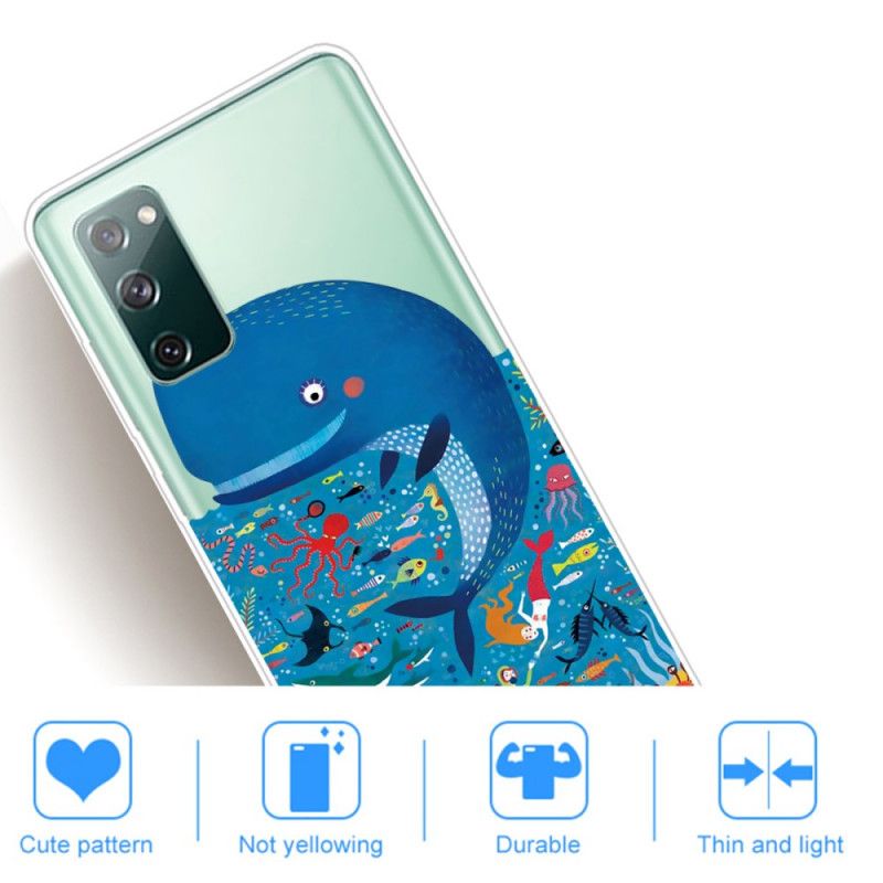 Cover Samsung Galaxy S20 FE Marine Verden