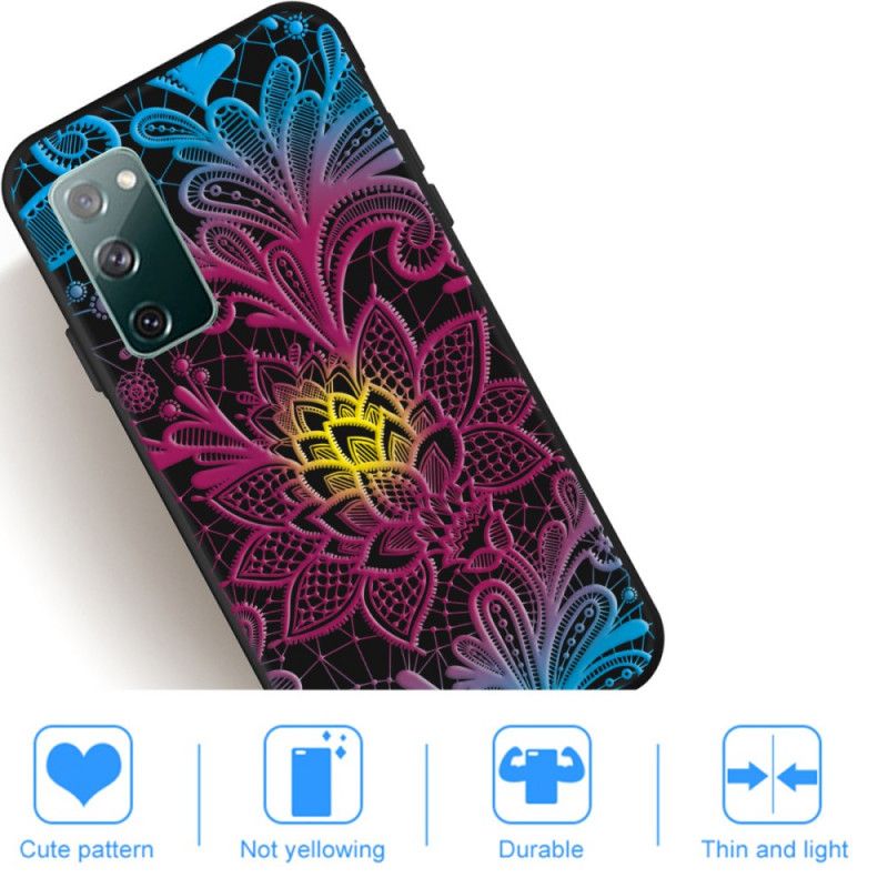 Cover Samsung Galaxy S20 FE Mobilcover Intens Blomster