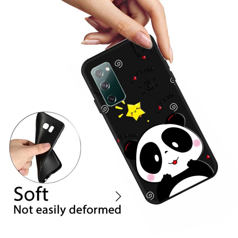 Cover Samsung Galaxy S20 FE Mobilcover Pandastjerne