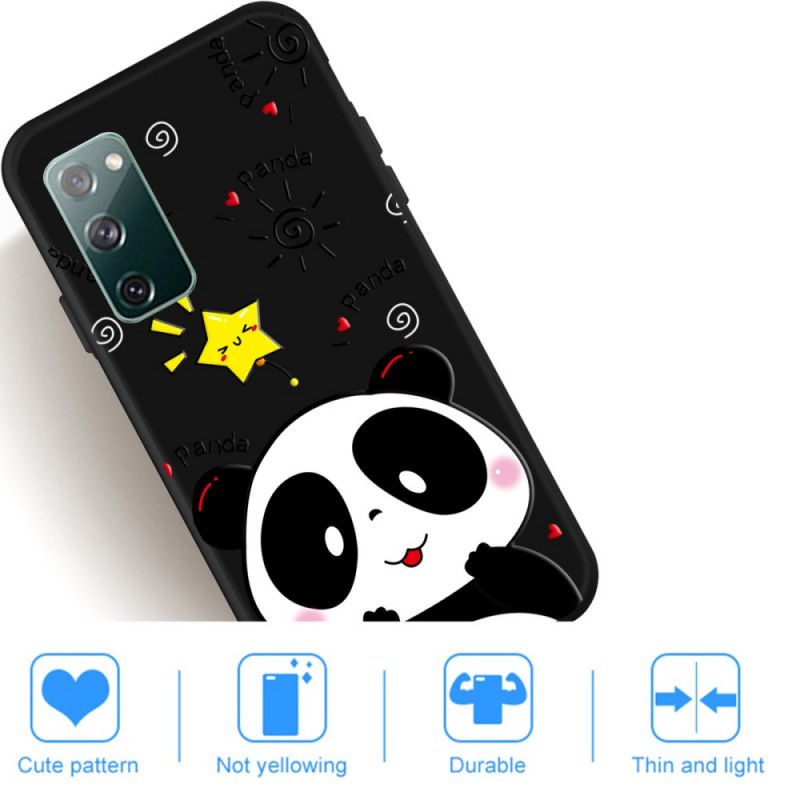 Cover Samsung Galaxy S20 FE Mobilcover Pandastjerne